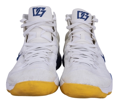2017 Draymond Green Game Used Nike Sneakers Photomatched To 10/25/2017 (Resolution Photommatching)